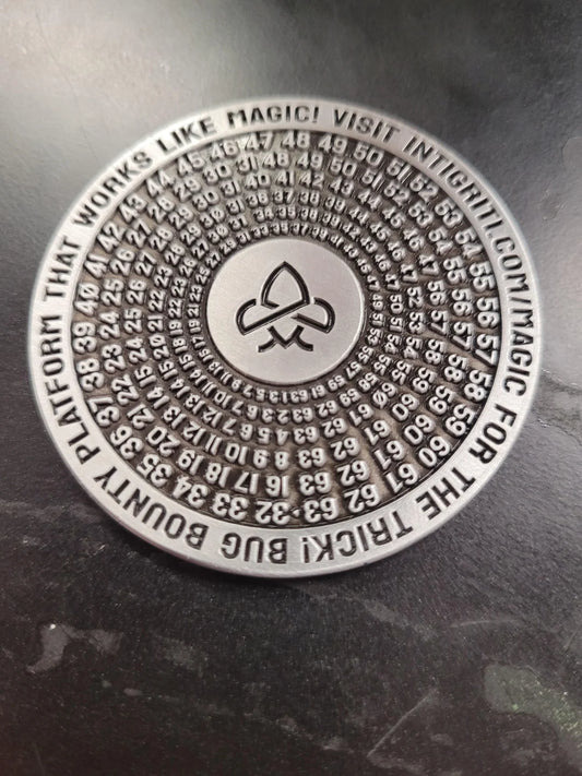 Bug Bounty Coin (Gold Plated)
